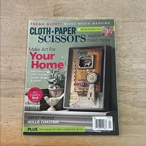 Cloth Paper Scissors Magazine March/April 2017